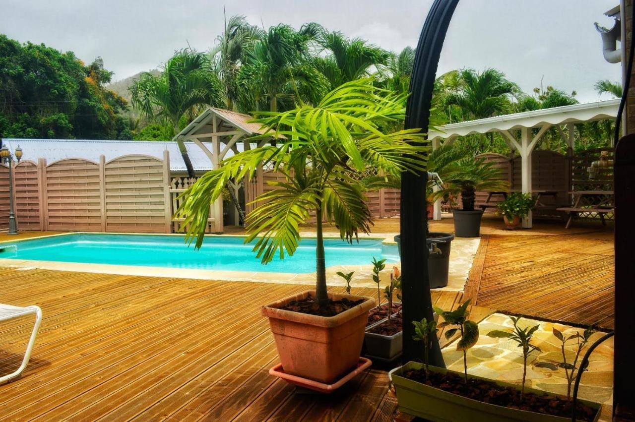 Les Bungalows Couleurs Soleil Le Vauclin Bagian luar foto